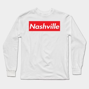 NASHVILLE SUPER USA LOGO Long Sleeve T-Shirt